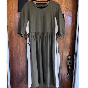 Roolee Midi Side Tie Dress